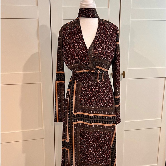 Bcbg generation boho fall midi dress - Picture 4 of 6